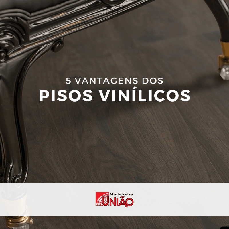 5 vantagens do piso vinílico