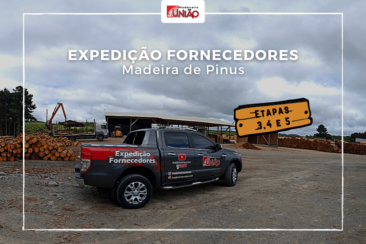 Expedição Fornecedores: Etapas 3,4 e 5